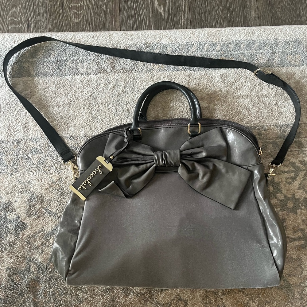 Chocolate crossbody bag
